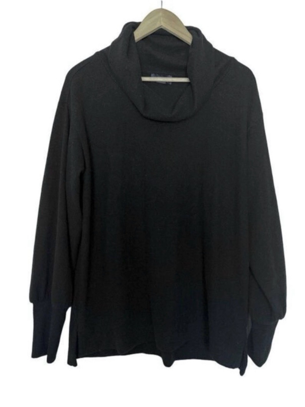 Anthropologie Maeve black cowl neck sweater Medium Minimalist City Closet Staple
